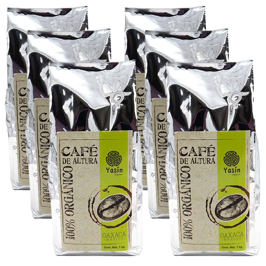 Café Orgánico Molido - 6 kg. -