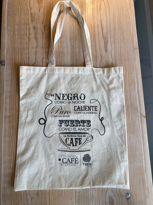BOLSA DE MANTA MODELO FRASE POÉTICA
