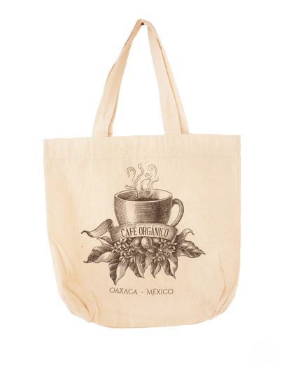 BOLSA DE MANTA MODELO TAZA DE CAFÉ