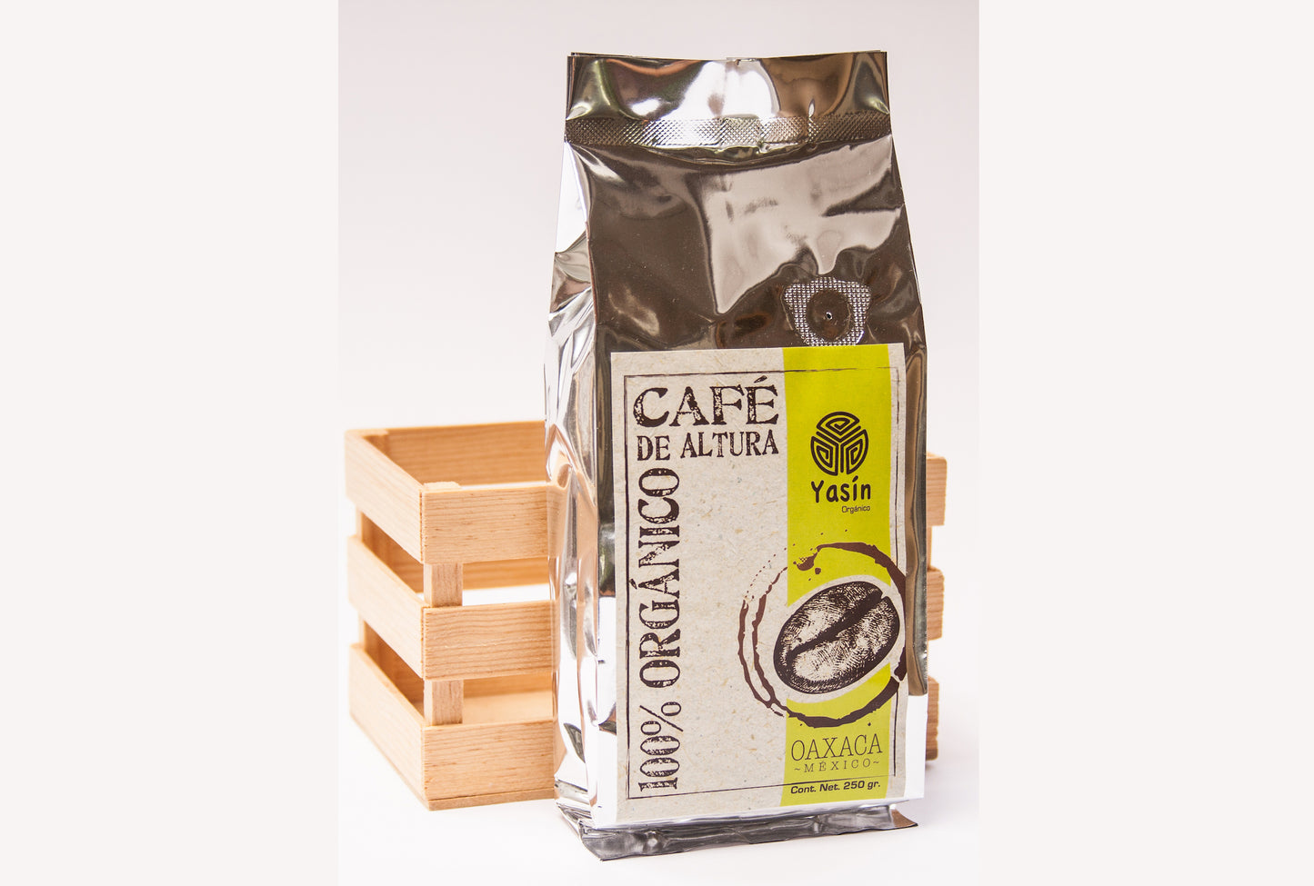 Café Orgánico en Grano -  250 gr. -